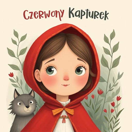 Czerwony Kapturek klasyczna bajka na dobranoc